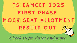 TS EAMCET 2025 Mock Seat Allotment Result OUT at tgeapcetd.nic.in: Check your allotted college now