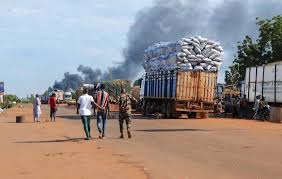 Two loud explosions were heard on the outskirts of Bamako.