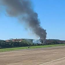 Avião de pequeno porte cai perto do Aeroporto de Ipatinga, em Minas Gerais