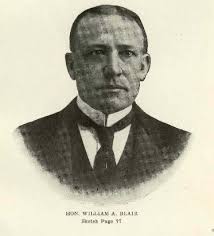 William Allen Blair, chairman of the state welfare board in North Carolina, banker, and civic leader, was born in High Point to Solomon I. and Abigail Hunt ... - blair_william_allen
