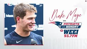 Drake Maye on WEEI 12/8: 