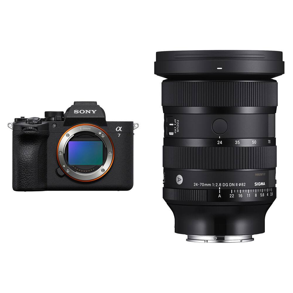Sony a7 V Mirrorless Camera with Sigma 24-70mm f/2.8 Lens for Wedding Photography