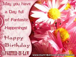 Birthday wishes for daughter in law - Happy Birthday Daughter ... via Relatably.com