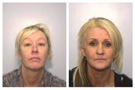 The victim ended up with the heel of a shoe in her cheek as &#39;vultures&#39; Janet Atherton and Jacqueline Philips carried out the brutal New Year&#39;s Eve assault. - wigancoll