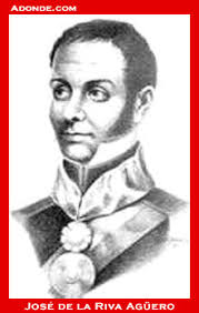 JOSÉ DE LA RIVA AGÜERO Y SÁNCHEZ BOQUETE (1823). El Primer Presidente Peruano. José Mariano de la Riva Agüero y Sánchez Boquete nació en Lima el 3 de marzo ... - 1823joserivaaguero