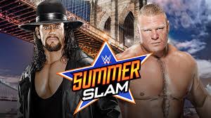 Image result for brock smiles at undertaker