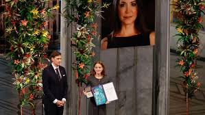 Venezuela’s Machado arrives in Norway after daughter accepts Nobel Peace Prize on her behalf