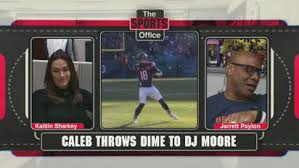 Breaking down Caleb Williams' improbable TD pass to DJ Moore - The Sports Office