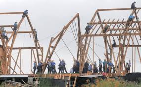 Image result for barn raising
