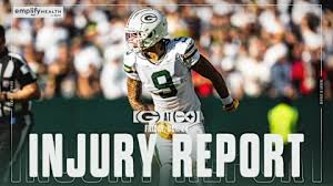 Packers Injury Report: Watson, Wyatt Questionable vs. Steelers