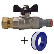 Adaptor Valve to Link A 15mm Copper Water Supply Pipe to A ...
