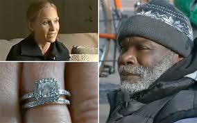 Sarah Darling&#39;s engagement ring was found by Billy Ray Harris (right) Photo: KCTV5News - Billy-Ray-Harris_2492678b