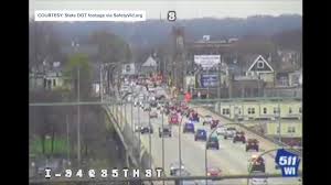 Traffic cameras show police chase, crash before officer-involved shooting in Milwaukee