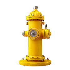 PNG Yellow Fire Hydrant Against Transparent Background ...