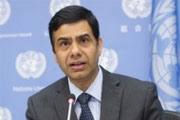 Gyan Chandra Acharya on a podium. 6 February 2014 – Under-Secretary-General and High Representative for the Least Developed Countries, Landlocked Developing ... - news_thumbnail_2