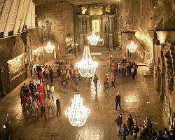 Imagen de las minas de sal de Wieliczka, Polonia