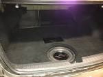 Subwoofer in spare tire