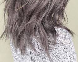 Image de Long Grey Hair with Pearl Grey Highlights