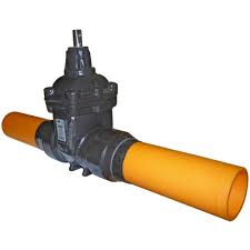Задвижка 100/110 PN10 36/90 с обрезиненным клином с ПЭ ...