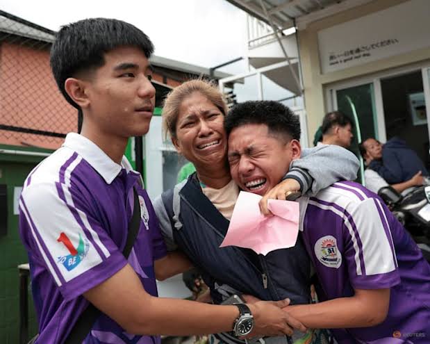 14-year-old gunman killed grandparents before deadly school shooting north of Bangkok; 26 rounds fired, 34 more found