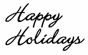 Image result for happy holidays sign