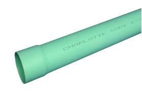 4" x 10' SDR-35 Green Solid Sewer Pipe #40050 at Belletetes ...