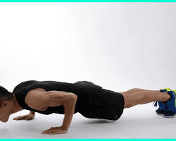 Image of someone doing pushups