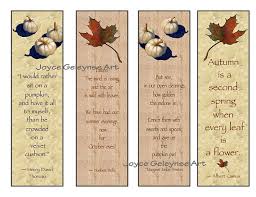 Items similar to Printable Bookmarks - Maple Leaf - Pumpkins ... via Relatably.com