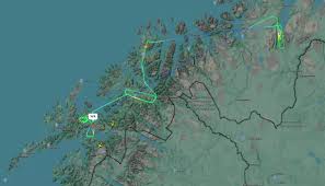 Militærfly nødlandet på Evenes