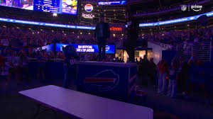 Ryan Fitzpatrick breaks a table in classic 'Bills Mafia' fashion during 'TNF' game vs. Lions — Buffalo Bills