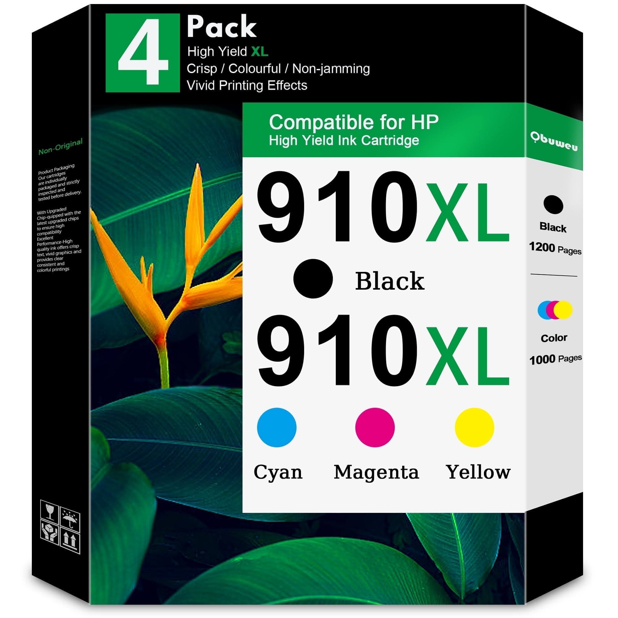910 XL 910xl Ink Cartridges Compatible for Hp910xl 910 Ink Cartridges for OfficeJet 8022e 8015e OfficeJet Pro 8020 8020e 8025e Printers