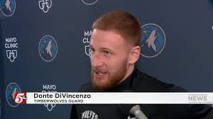 Watch: Interviews with Conley Jr. and DiVincenzo ahead of Wolves game vs. Dallas