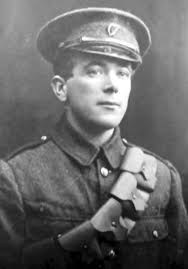 A photograph of Patrick McGinley, a war hero of the Easter Rising in 1916. - patrick-mcginley-GPO