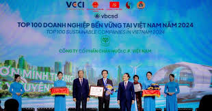 CP Việt Nam nhận 2 giải thưởng Doanh nghiệp bền vững Việt Nam năm 2024