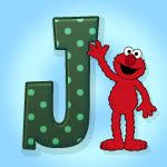 Image result for elmos and letter J