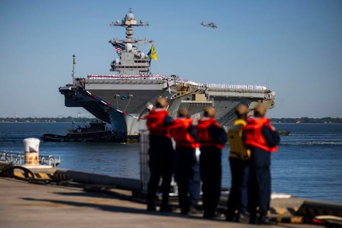Trump orders Navy to replace electromagnetic catapults with steam tech on Gerald R. Ford carriers, costing billions