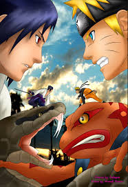 Image result for naruto vs sasuke