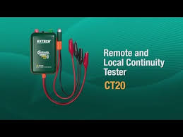 Extech CT20: Remote & Local Continuity Tester - YouTube