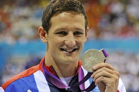 Glasgow swimmer Michael Jamieson wins silver medal. Additional Images: - 18338306
