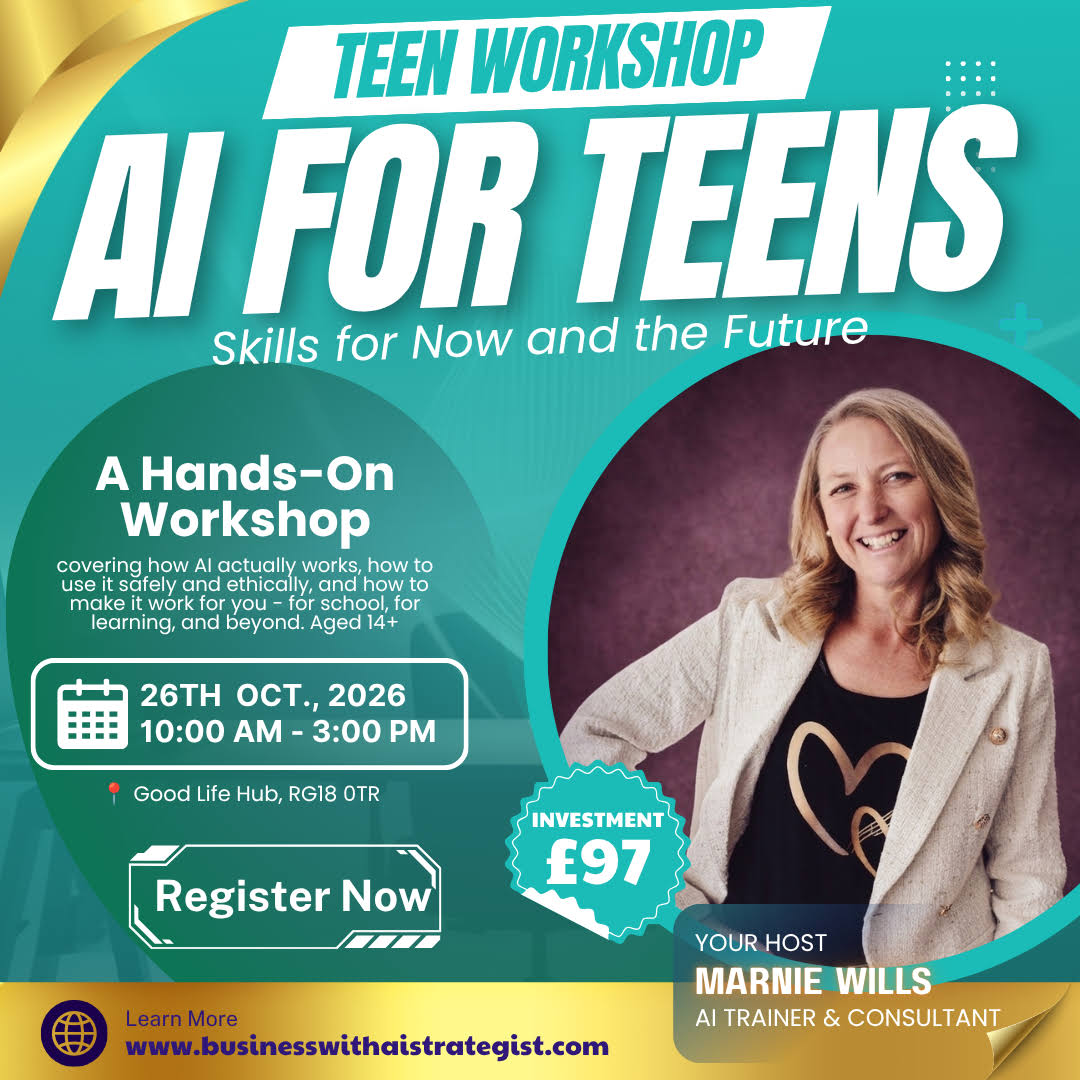 AI for Teens: Skills for Now and the Future