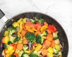 Image of panfried vegetable medley