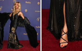 Emmy Awards 2024 Red Carpet Shoes Arrivals Photos, Live Updates