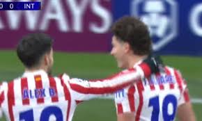 Atletico Madrid takes the lead over Inter