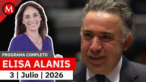 Noticiero completo de Elisa Alanís del 3 de julio de 2026