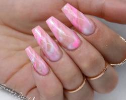 Hình ảnh về Smoky pink nails