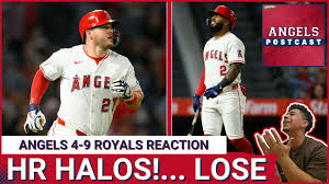 ANGELS POSTCAST: Trout, Schanuel, Adell ALL HOMER IN LOSS as Halos fall 9-4 to Kansas City Royals