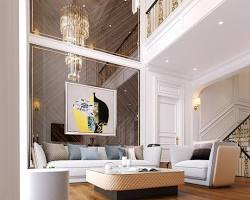 Hình ảnh về Ván lát sàn công nghiệp cho phòng khách