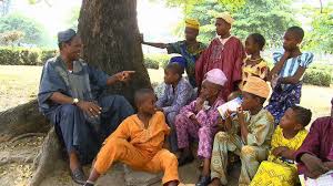 Image result for traditional elders talking to children kenya