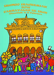 Resultado de imagen de carteles del carnaval vasco