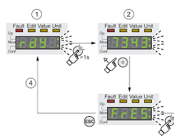 Image of HMI displaying error code